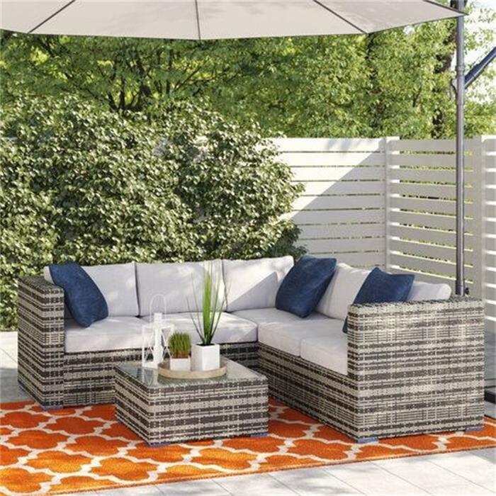 Rattan sofa set