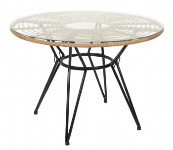 Table : DIA90x73cm